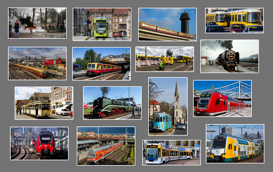 Fotos Eisenbahn Trams